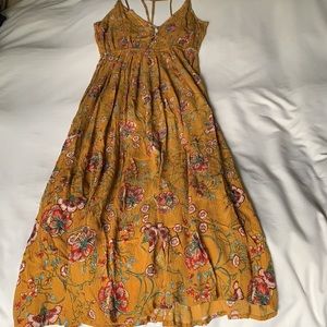 Boho floral dress